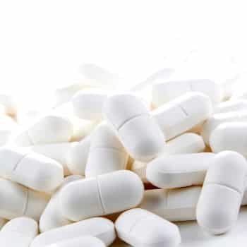 White Prescription Pills Tablets